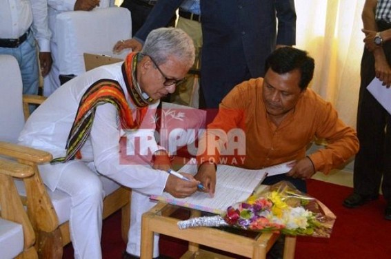 Tripura Deputy CM takes oath at Assembly 